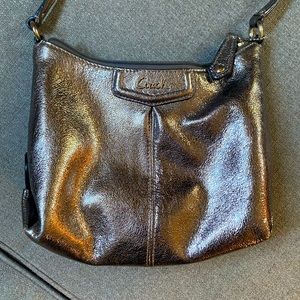 Metallic Crossbody coach bag